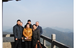 公司辅导约请焦裕禄之女焦守云游莫干山