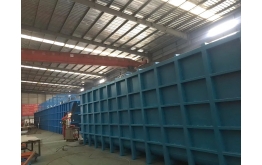  大型电泳出产线造作中